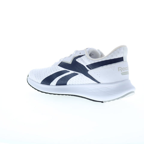 Reebok Energen Plus 2 Mens White Mesh Lace Up Athletic Running Shoes