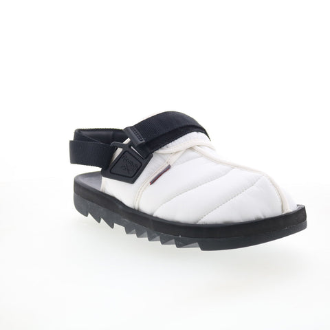 Reebok Beatnik GW8328 Mens Gray Canvas Slip On Slides Sandals Shoes