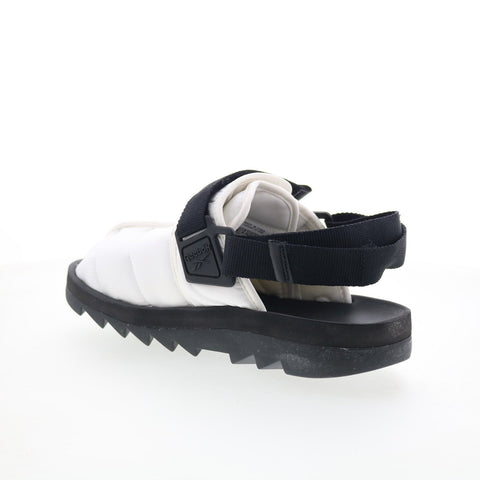 Reebok Beatnik GW8328 Mens Gray Canvas Slip On Slides Sandals Shoes