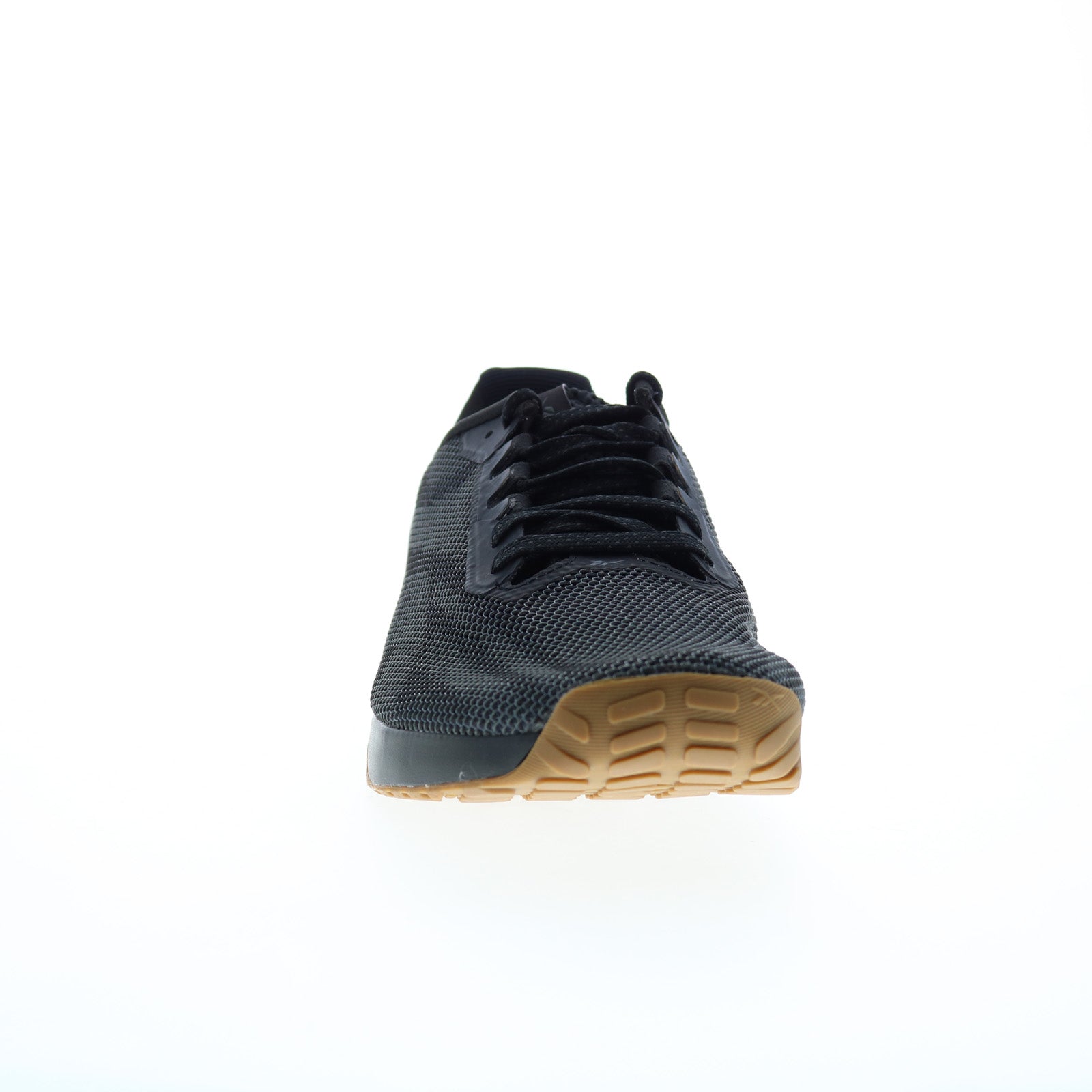 Reebok Nano X1 Grit Mens Black Canvas Lace Up Athletic Cross