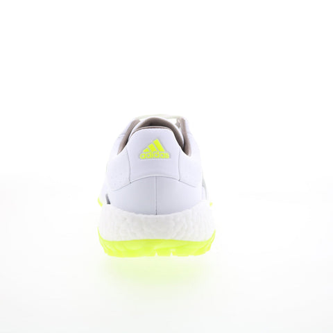 Adidas Tour360 22 GX4128 Mens White Leather Lace Up Athletic Golf Shoes