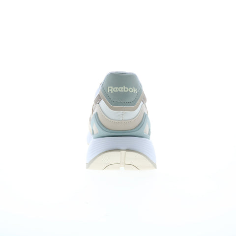 Reebok Classic Leather Legacy AZ Womens White Leather Lifestyle Sneakers Shoes