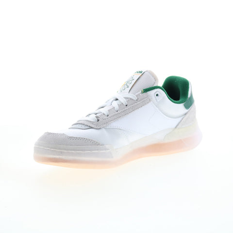 Reebok Club C Legacy Mens White Leather Lace Up Lifestyle Sneakers Shoes
