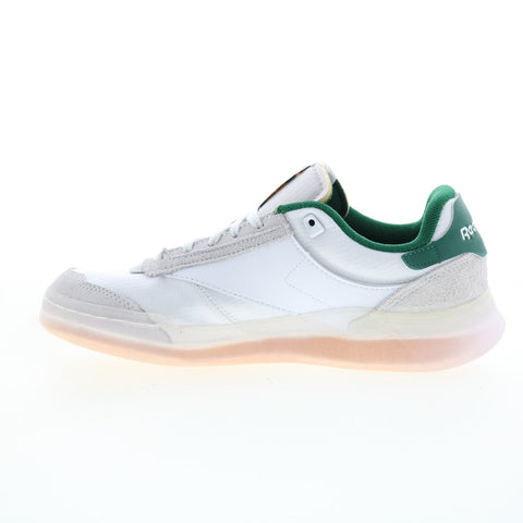 Reebok Club C Legacy Mens White Leather Lace Up Lifestyle Sneakers Shoes