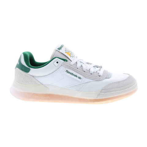 Reebok Club C Legacy Mens White Leather Lace Up Lifestyle Sneakers Shoes
