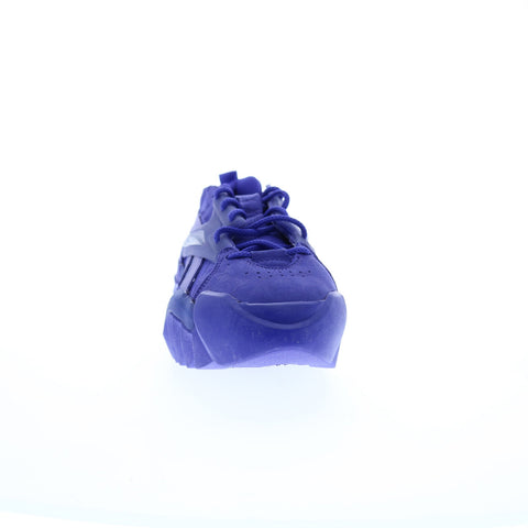 Reebok Club C Cardi B V2 Womens Purple Suede Lifestyle Sneakers Shoes