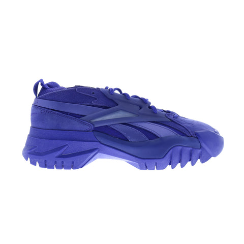 Reebok Club C Cardi B V2 Womens Purple Suede Lifestyle Sneakers Shoes