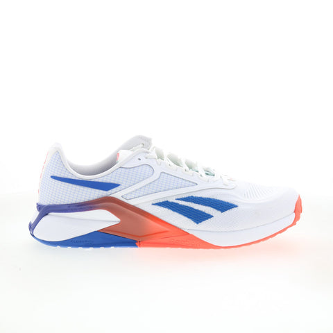 Reebok Nano X2 Mens White Mesh Athletic Cross Training Shoes
