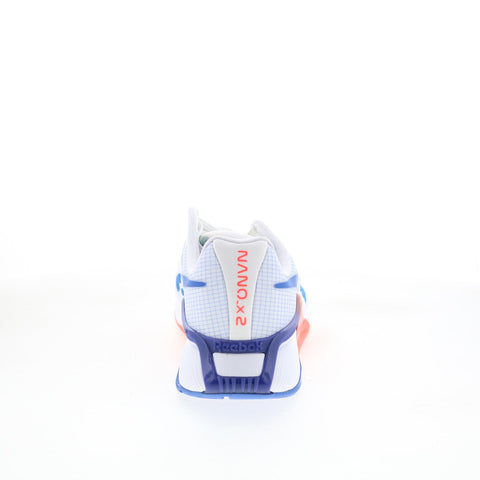 Reebok Nano X2 Mens White Mesh Athletic Cross Training Shoes