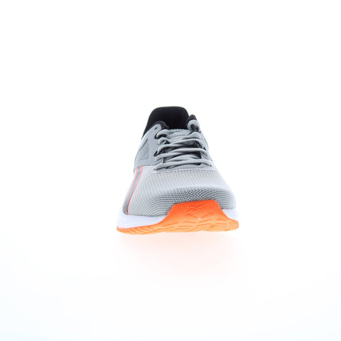 Reebok Lite Plus 3 Mens Gray Canvas Lace Up Athletic Running Shoes