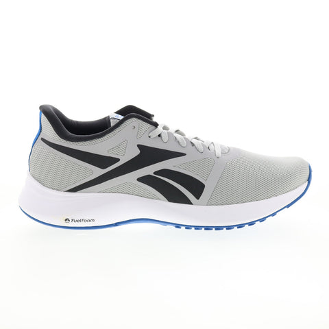 Reebok Runner 5.0 Mens Gray Synthetic Lace Up Athletic Running Shoes