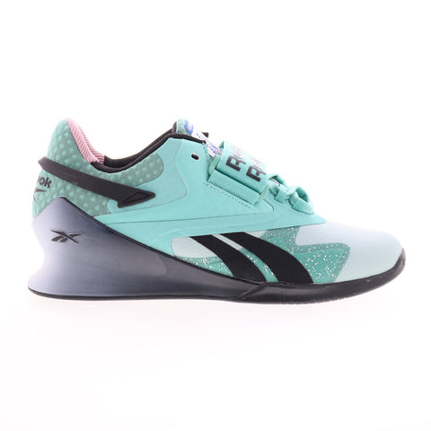 Reebok Legacy Lifter II Womens Blue Synthetic Athletic Weightlifting Shoes