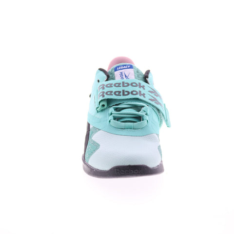 Reebok Legacy Lifter II Womens Blue Synthetic Athletic Weightlifting Shoes