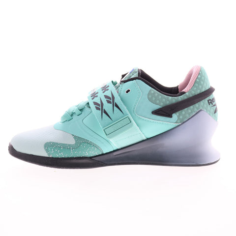 Reebok Legacy Lifter II Womens Blue Synthetic Athletic Weightlifting Shoes
