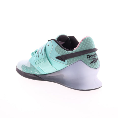 Reebok Legacy Lifter II Womens Blue Synthetic Athletic Weightlifting Shoes