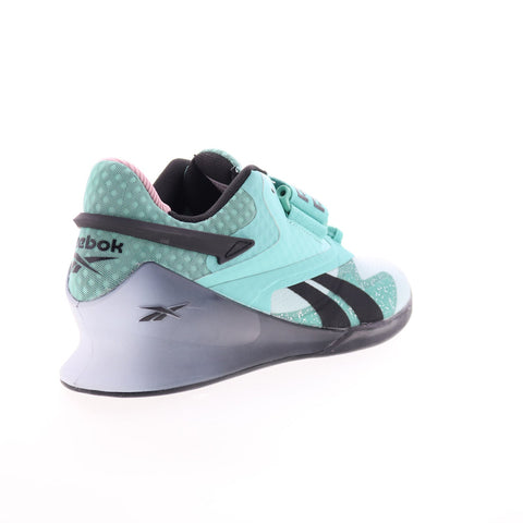 Reebok Legacy Lifter II Womens Blue Synthetic Athletic Weightlifting Shoes
