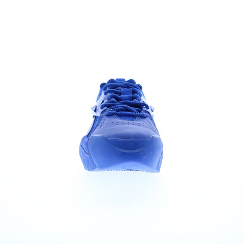 Reebok Club C Cardi B V2 Womens Blue Leather Lifestyle Sneakers Shoes