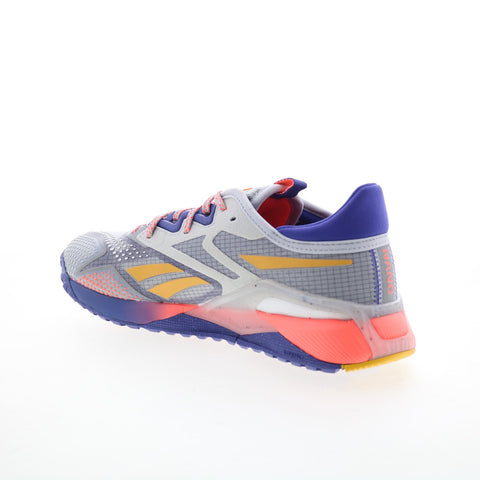 Reebok Nano X2 TR Adventure Mens Gray Mesh Athletic Cross Training Shoes