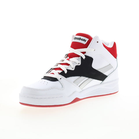 Reebok Royal BB4500 HI 2.0 Mens White Leather Athletic Basketball Shoes