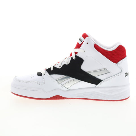 Reebok Royal BB4500 HI 2.0 Mens White Leather Athletic Basketball Shoes