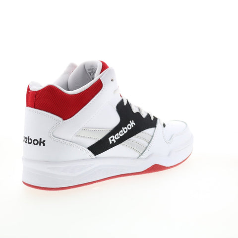 Reebok Royal BB4500 HI 2.0 Mens White Leather Athletic Basketball Shoes
