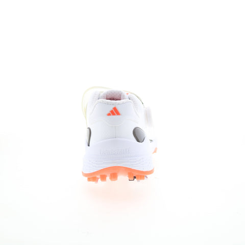 Adidas ZG23 BOA GY9716 Mens White Synthetic Slip On Athletic Golf Shoe
