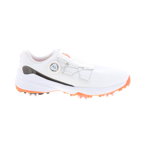 Adidas ZG23 BOA GY9716 Mens White Synthetic Slip On Athletic Golf Shoe