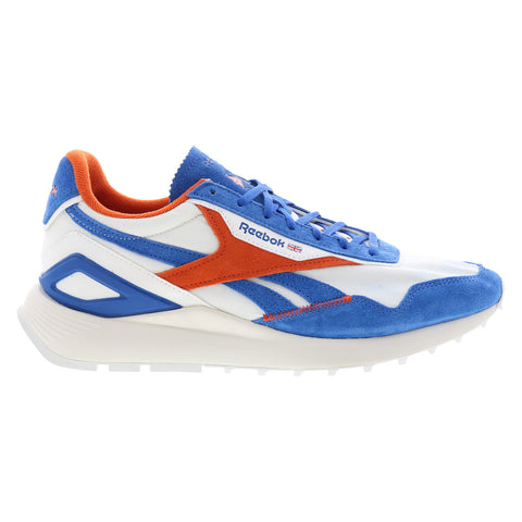 Reebok Classic Leather Legacy AZ Mens White Suede Lifestyle Sneakers Shoes