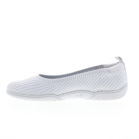 Easy Spirit Gylda 2 SEGYLDA2 Womens Gray Mesh Slip On Ballet Flats Shoes