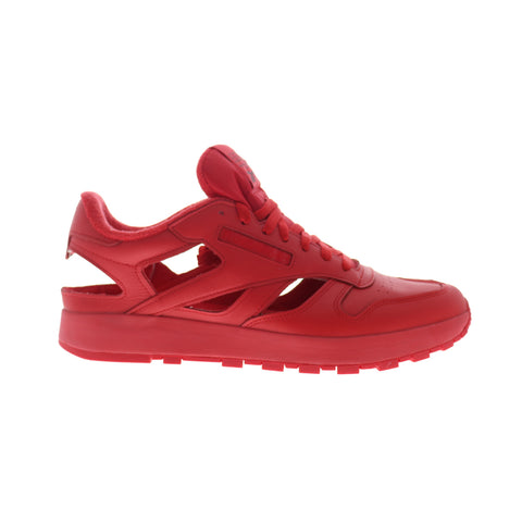 Reebok Classic Leather DQ Maison Margiela Mens Red Lifestyle Sneakers Shoes