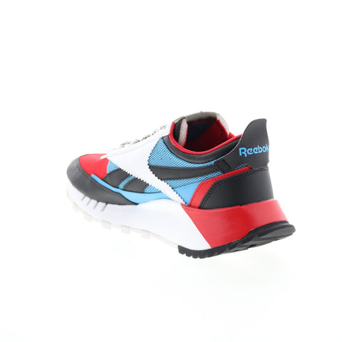 Reebok Classic Leather Legacy Mens Red Mesh Lifestyle Sneakers Shoes