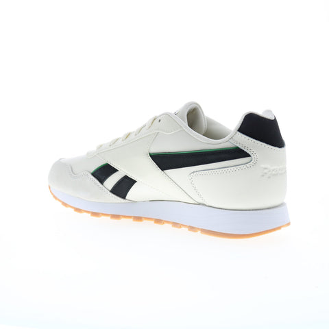 Reebok Classic Harman Run Mens Beige Leather Lifestyle Sneakers Shoes