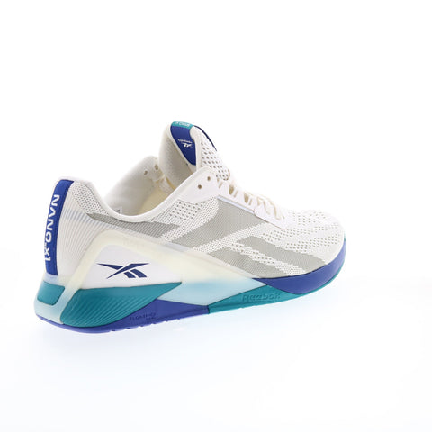 Reebok Nano X1 Mens Beige Canvas Athletic Cross Training Shoes