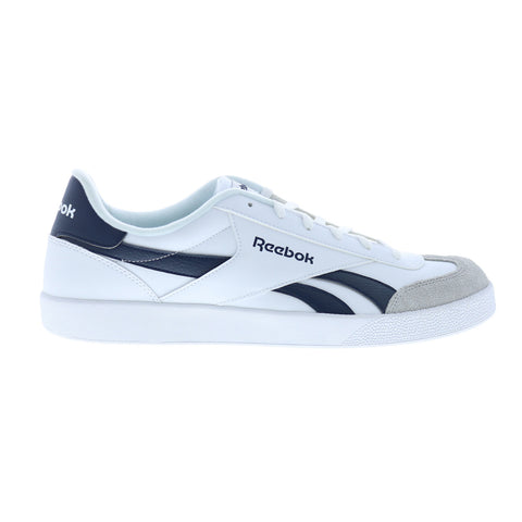 Reebok Smash Edge Mens White Synthetic Lifestyle Sneakers Shoes