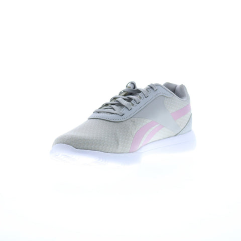 Reebok Stridium 2.0 Womens Gray Canvas Lace Up Lifestyle Sneakers Shoes