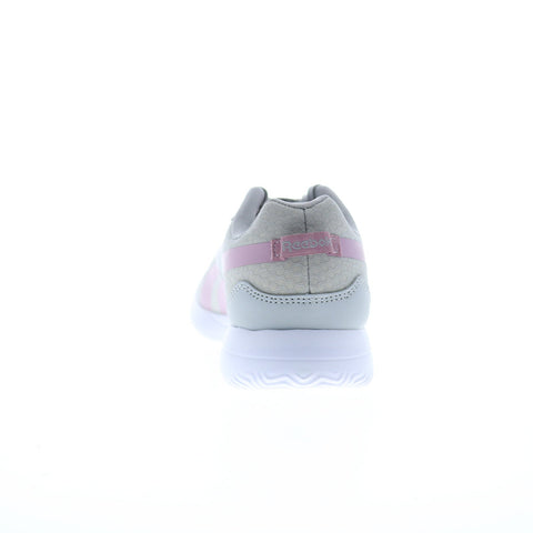 Reebok Stridium 2.0 Womens Gray Canvas Lace Up Lifestyle Sneakers Shoes