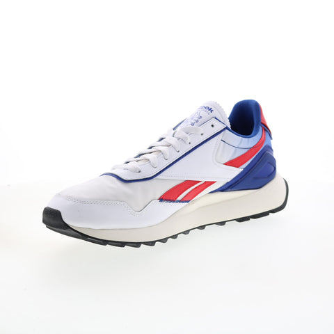 Reebok Classic Leather Legacy AZ Mens White Nylon Lifestyle Sneakers Shoes