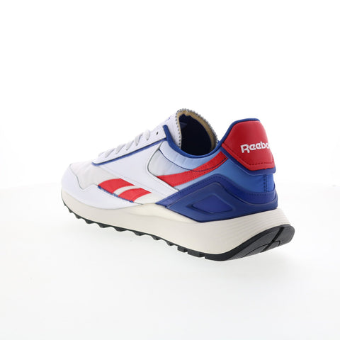 Reebok Classic Leather Legacy AZ Mens White Nylon Lifestyle Sneakers Shoes