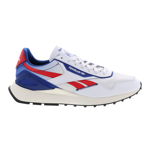 Reebok Classic Leather Legacy AZ Mens White Nylon Lifestyle Sneakers Shoes