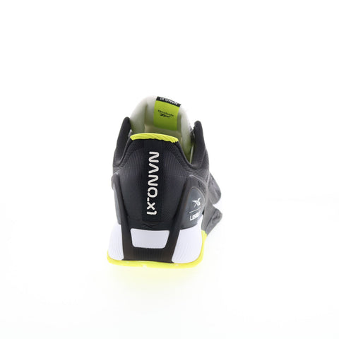 Reebok Nano X1 GZ8949 Mens Black Canvas Athletic Cross Training Shoes