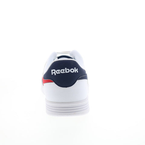 Reebok Court Advance Mens White Leather Lace Up Lifestyle Sneakers Shoes