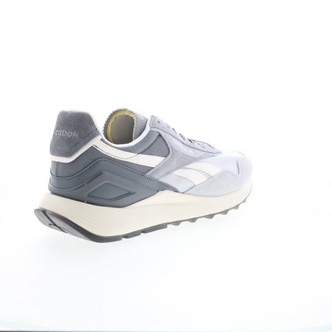 Reebok Classic Leather Legacy AZ Mens Gray Suede Lifestyle Sneakers Shoes