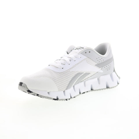 Reebok Zig Dynamica 2.0 H00922 Mens Gray Canvas Athletic Running Shoes