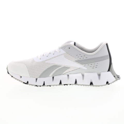 Reebok Zig Dynamica 2.0 H00922 Mens Gray Canvas Athletic Running Shoes