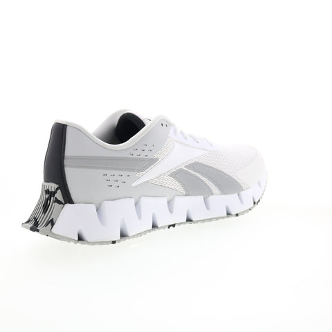Reebok Zig Dynamica 2.0 H00922 Mens Gray Canvas Athletic Running Shoes