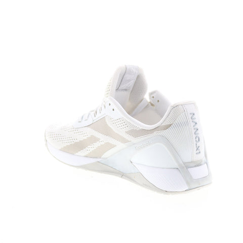 Reebok Nano X1 H02837 Womens Beige Canvas Athletic Cross Training Shoes