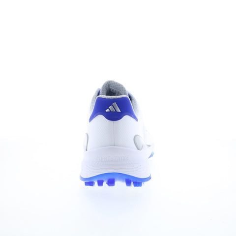 Adidas ZG23 H03673 Mens White Wide Mesh Lace Up Athletic Golf Shoes