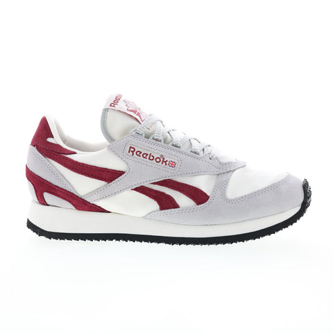 Reebok Victory G Mens Beige Nylon Lace Up Lifestyle Sneakers Shoes