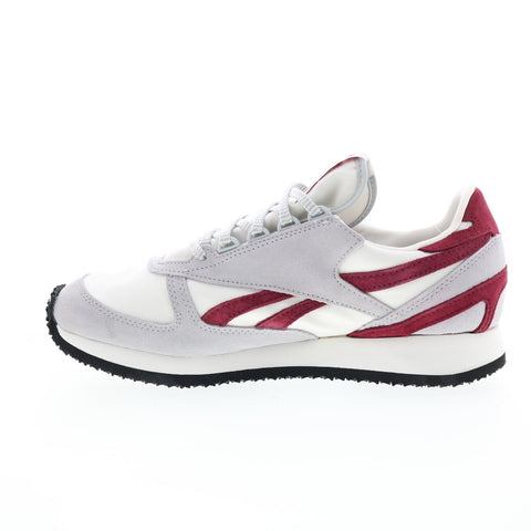 Reebok Victory G Mens Beige Nylon Lace Up Lifestyle Sneakers Shoes
