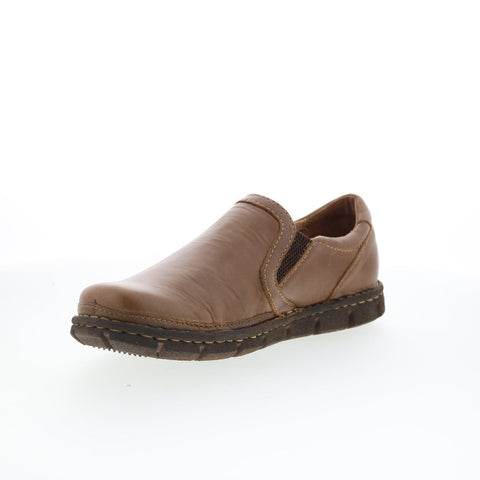 Born Sawyer H16216 Mens Brown Leather Loafers & Slip Ons Casual Shoes
